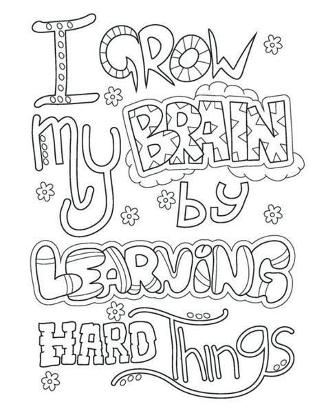 Mindfulness Coloring Pages (Free Printable PDF)