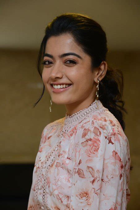 Bheeshma Movie Success Meet Rashmika Mandanna Stills