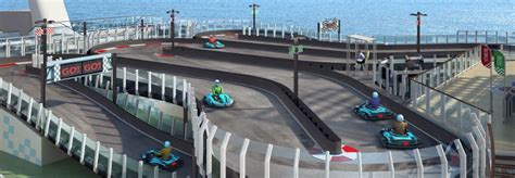 New Cruise Ship Has Its Own Go-Kart Track, Virtual Reality Room - IGN ...