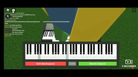 Roblox Piano Script (FE) Credits:JxcExploitss - YouTube