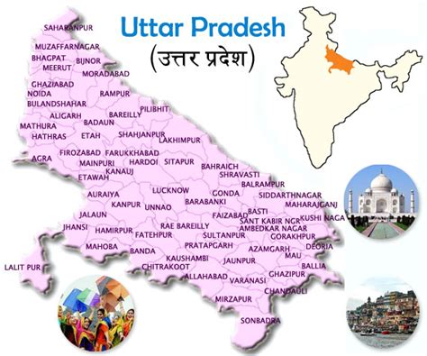 Uttar Pradesh Information-History Geography Culture Festivals