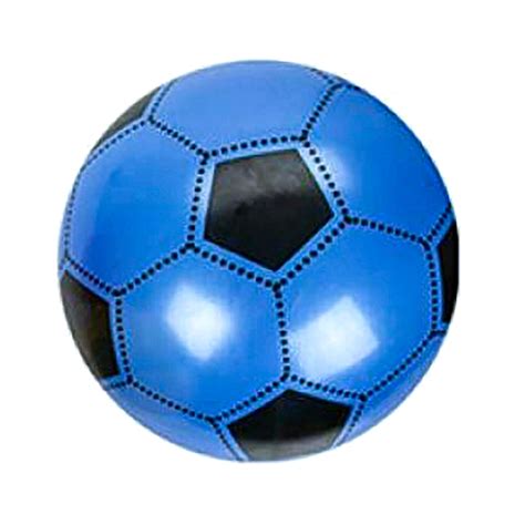 23cm Inflatable Soccer Ball - Blue - HOVUK