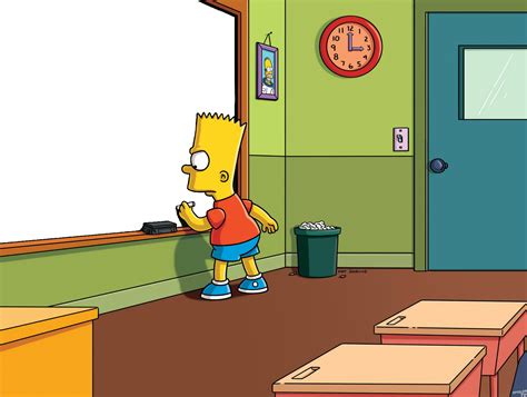 Bart Simpson Chalkboard Generator | enufstyle.com