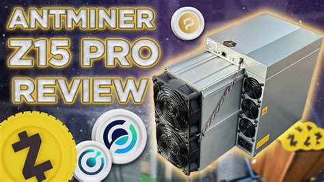 Bitmain Antminer Z15 Pro Review -- Zcash Mining is ENDING?! - YouTube