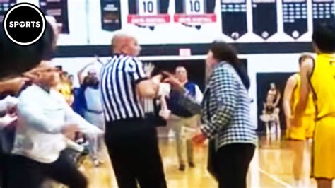 Crazy Parent Confronts Referee During Game - YouTube