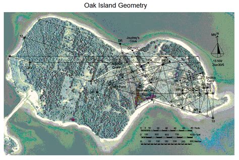 Oak Island Geometry: The Oak Island Treasure Maps Explained | Oak island map, Oak island, Oak ...