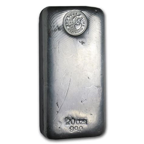 Buy 20 oz Silver Bar - Perth Mint (Poured) | APMEX