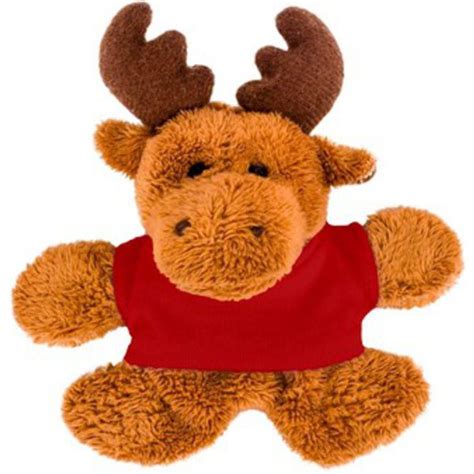 Promotional Plush reindeer, magnet , Donner | Branding Ovation | Logo Printed Promotional ...