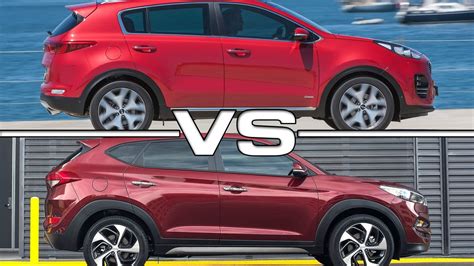 2016 Kia Sportage vs 2016 Hyundai Tucson - YouTube