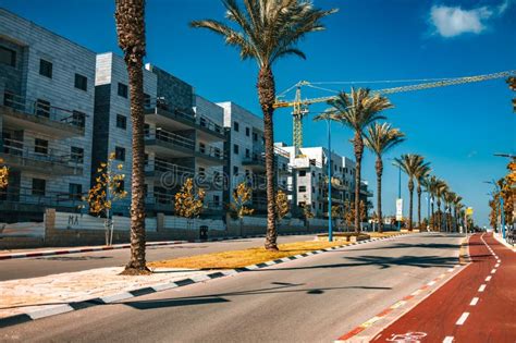 Modern Development in Sderot Amidst Gaza Conflict, Southern Israel ...