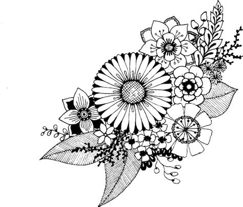 Premium Vector | Hand drawn doodle flowers