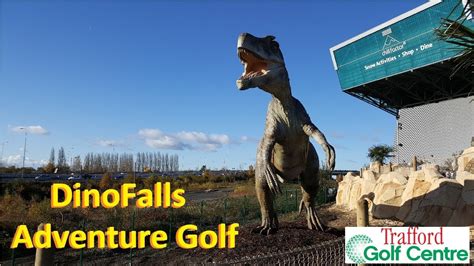 Dino Falls Adventure Golf - Trafford Golf Centre Manchester - YouTube