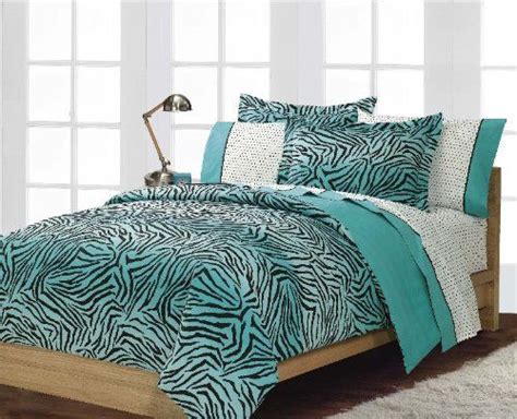 Decorate Your Private Room with These Zebra Print Bedroom Ideas: Blue ...