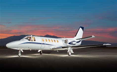 Cessna Citation 550 business jet | Chad Slattery Aviation Photography