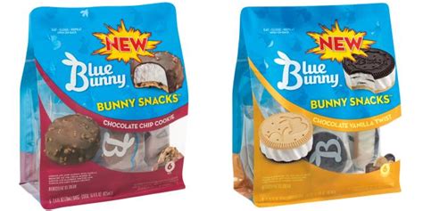 Blue Bunny Introduces New "Bunny Snacks" Plus Several New Ice Cream Flavors