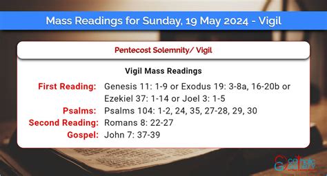 Easter Vigil Mass Readings 2024 Calendar - Faye Adriana