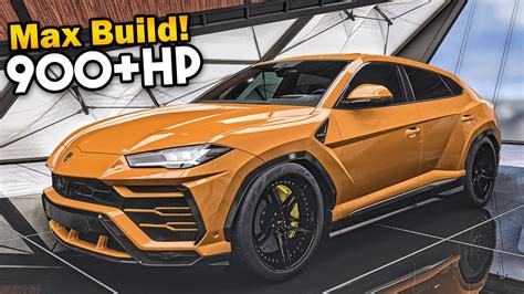 Forza Horizon 5 Car Customization - 900+HP Lamborghini Urus - YouTube