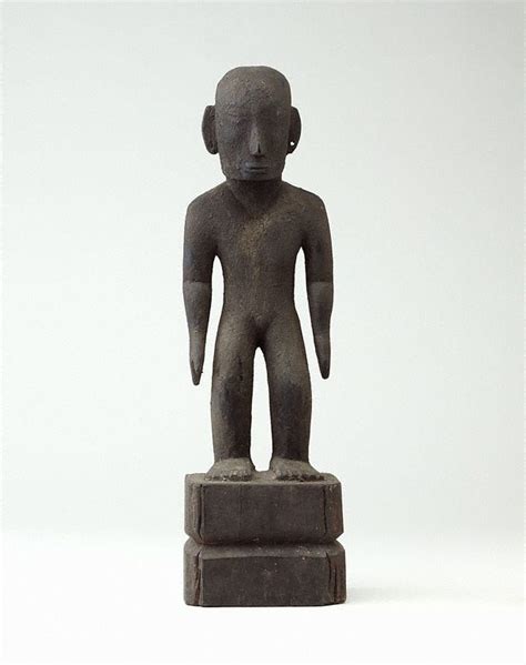 Standing rice deity (bulul), 20th century by Ifugao :: | Art Gallery of NSW