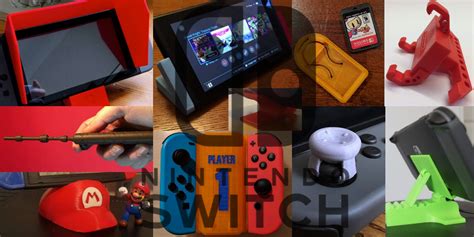 10 3D Printable Things: Nintendo Switch