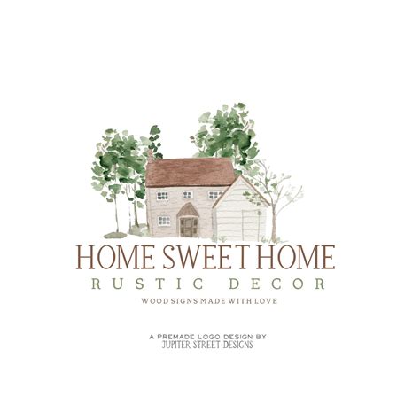 Farmhouse Logo-Premade Logo-Farm Logo-House Logo-Realtor Logo-Logo ...