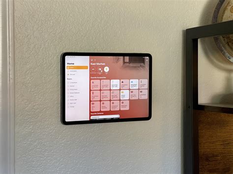 Wanted to wall mount iPad for HomeKit controls, didn’t like current ...