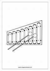 Free Coloring Sheets  Musical Instruments MegaWorkbook sketch template