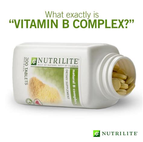 NUTRILITE: Natural B Complex. www.amway.com/jd2011