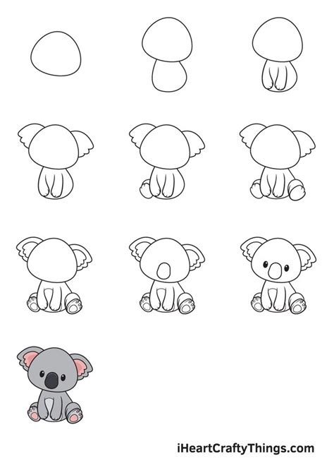 How to Draw Animals u2013 Step by Step Guide | Easy animal drawings, Cute easy drawings, Animal ...