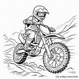 Dirt Bike Coloring Pages  Free & Printable sketch template