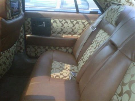 Coach fabric#13 car interiors-www.fabric4home.biz