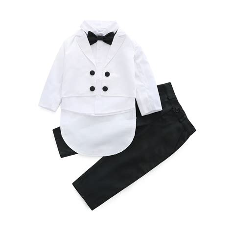 2018 Spring Summer Toddler Baby Boy Formal Clothing Sets Gentlemen Boys ...