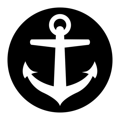 Anchor vector icon 550560 Vector Art at Vecteezy