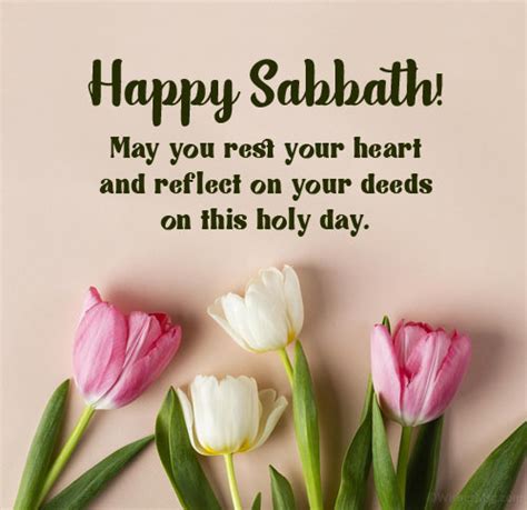 70+ Happy Sabbath Wishes, Greetings and Quotes - WishesMsg