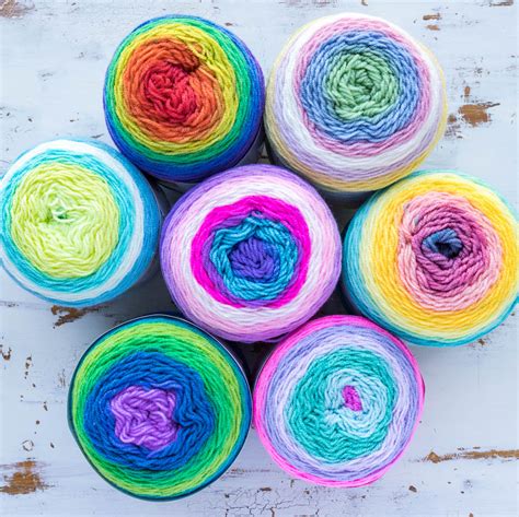 Try Our Cake Yarn: Mandala Takes the Cake! | Lion Brand Notebook