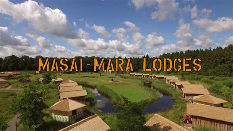 Masai-Mara Lodges im Serengeti-Park - YouTube