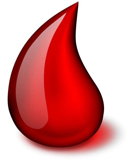 Blood Drop Clip Art - ClipArt Best