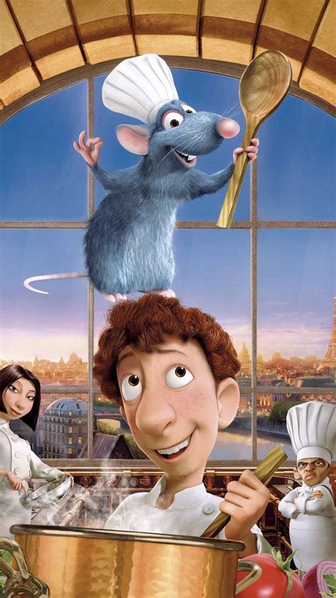 Ratatouille (2007) Phone Wallpaper | Moviemania | Ratatouille disney ...