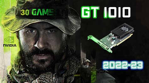 Nvidia GeForce GT 1010 2GB in 30 GAMES | 2022-2023 - YouTube