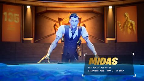 Máscara Fortnite Capítulo 2 Temporada 2 Nivel 100: Cómo se ve la máscara Midas