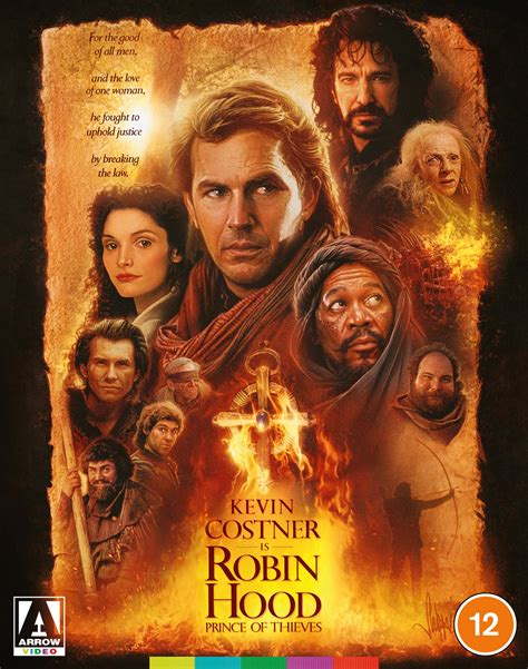 Robin Hood: Prince Of Thieves | Arrow Video | Limited Edition | 4K & Blu-ray | Key Art Paul ...