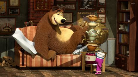 Masha and the Bear [13] wallpaper - Cartoon wallpapers - #46801