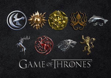 Game Of Thrones House Sigil Folder Icons by KatSy0 on DeviantArt