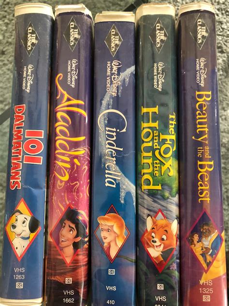 Disney Black Diamond VHS Tapes - Etsy UK