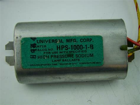 Universal High Pressure Sodium Lamp Ballast HPS-1000-1-B | Joseph ...