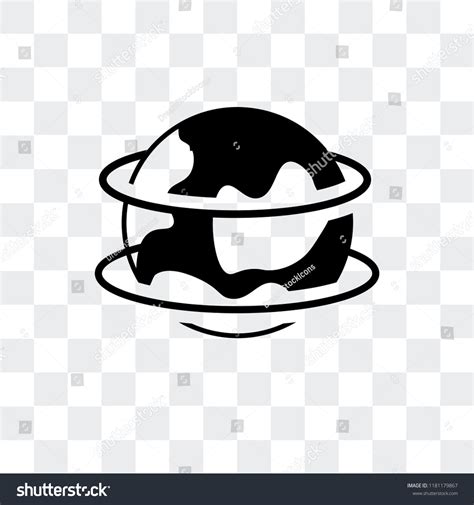 Planet Earth Vector Icon Isolated On Stock Vector (Royalty Free ...