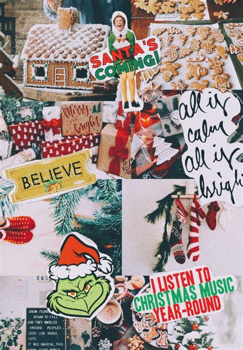 Christmas Collage Wallpapers - Top Free Christmas Collage Backgrounds - WallpaperAccess