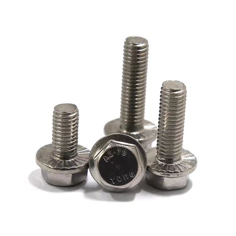 China Stainless Steel Hex Flange head Bolt DIN 6921 Manufacturer and Supplier | Chengyi