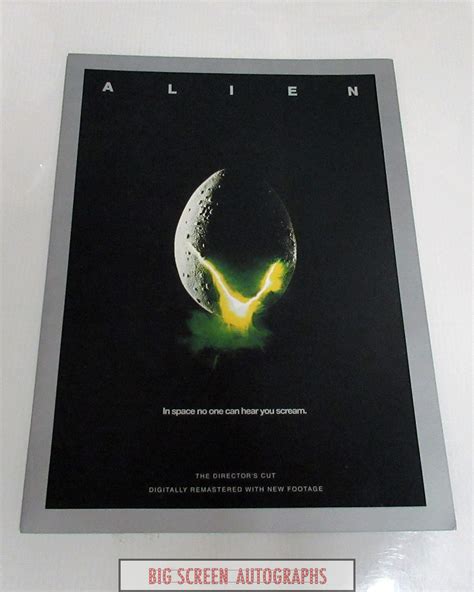 Alien Directors Cut press synopsis | Big Screen Autographs