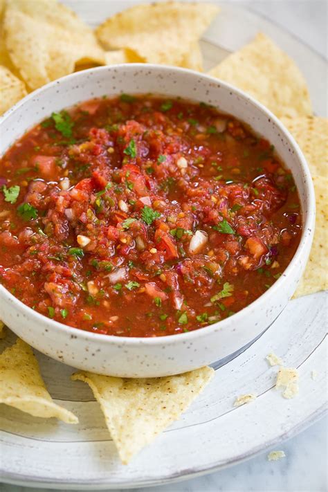 Easy Homemade Salsa Recipe - Cooking Classy