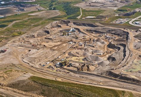 Aerial Photo | Seebe Dam, Alberta